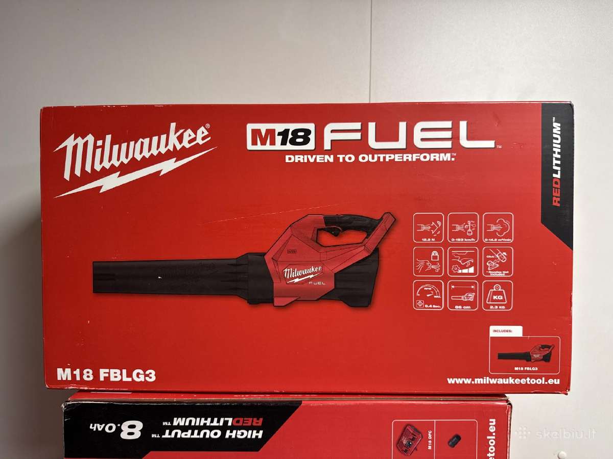 Lapų pustūvas Milwaukee M18fblg3