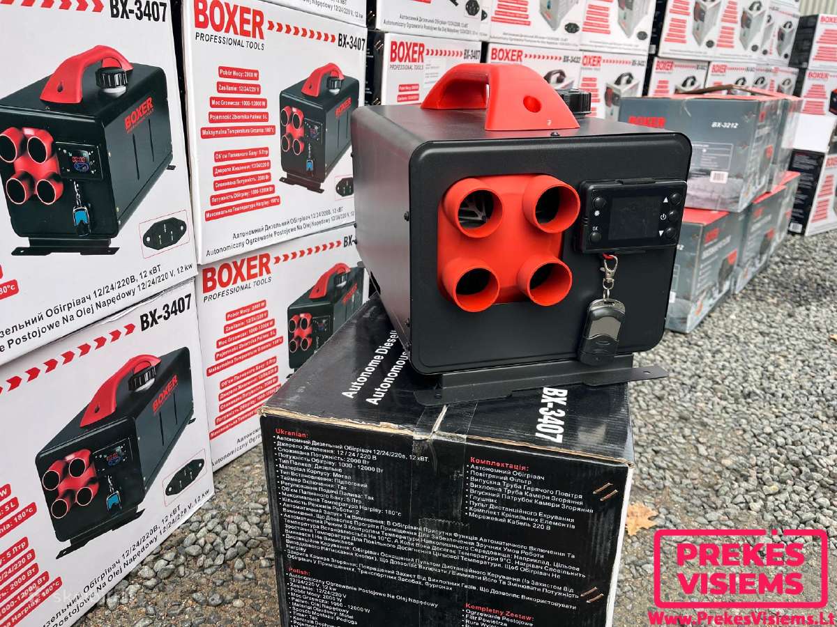 Dyzelinis šildytuvas Webasta 12/220v 12kw - nuotraukos Nr. 8