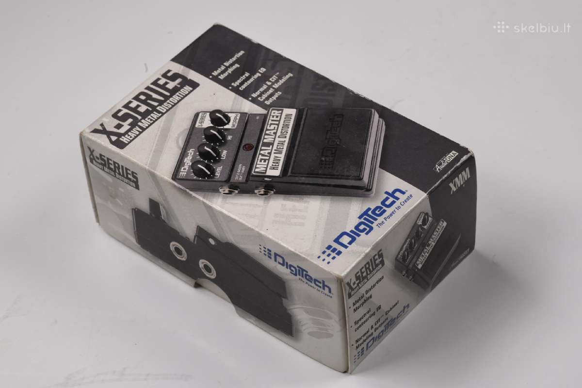 Digitech Metal Master efektų pedalas - nuotraukos Nr. 3