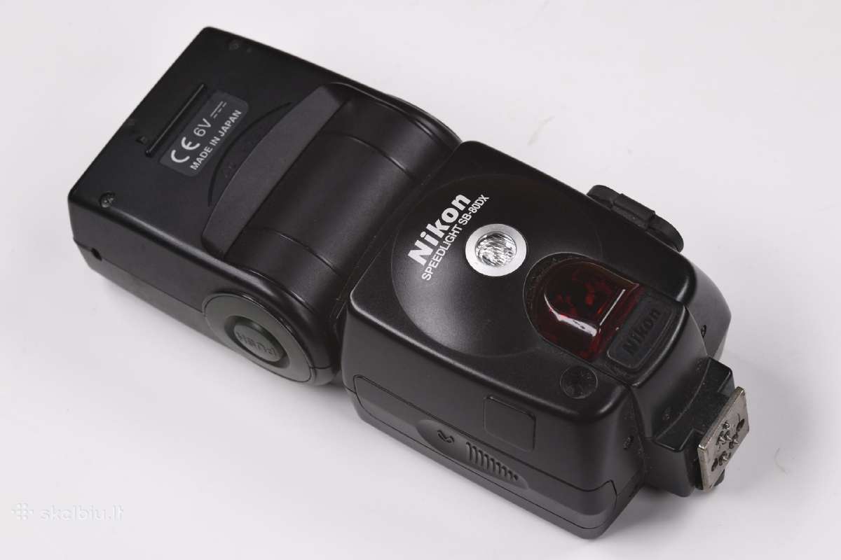 Nikon speedlight SB-80dx - nuotraukos Nr. 2