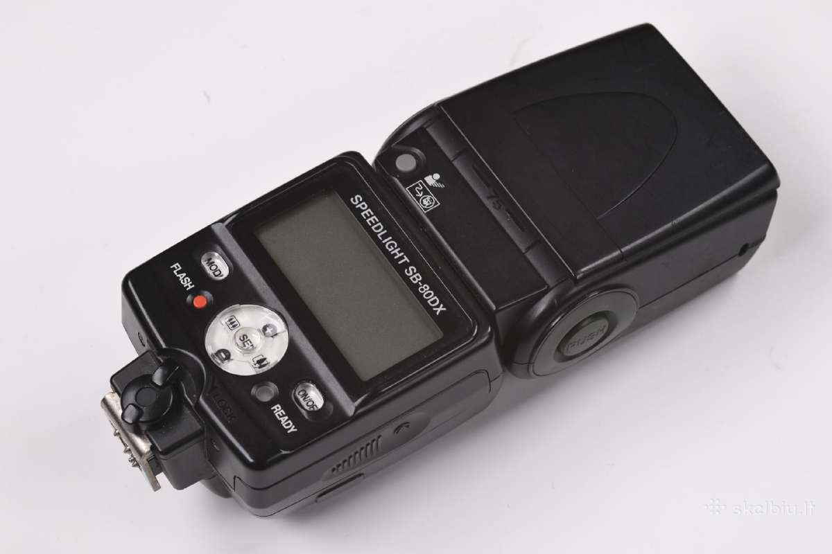 Nikon speedlight SB-80dx - nuotraukos Nr. 3