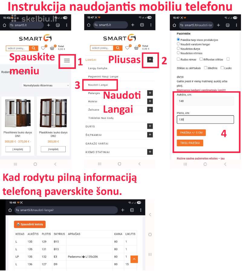 Naudoti langai ir durys vežame visoje Lietuvoje - nuotraukos Nr. 10