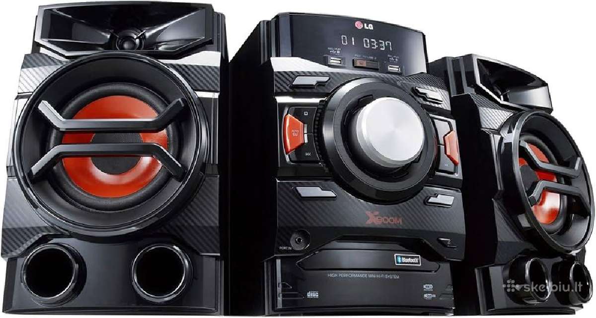 Puikus LG Bluetooth Aux Usb CD Muzikos Centras