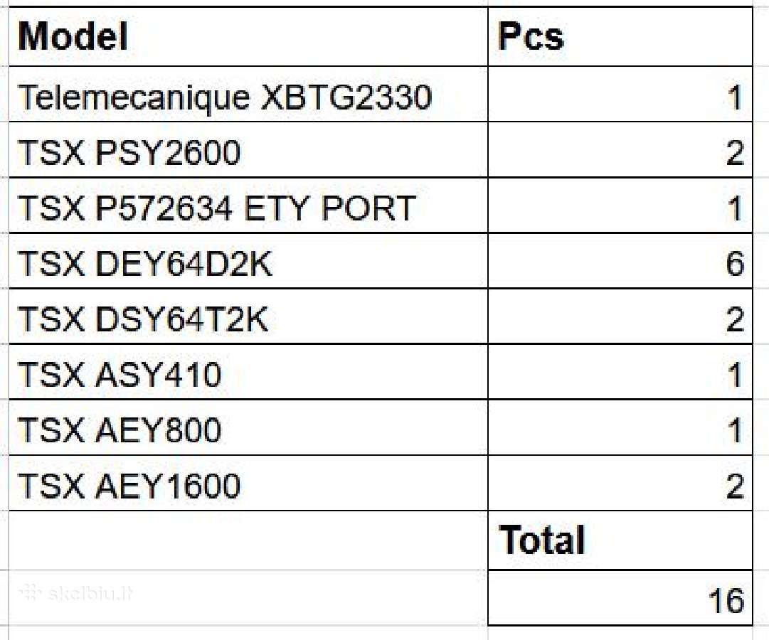 Modicon Tsx Premium Tsx Dey64d2k - nuotraukos Nr. 7