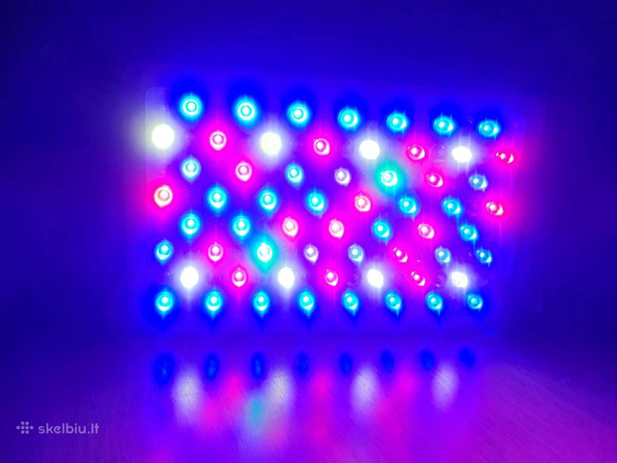 Augalų auginimo LED lempa su infra sp. 600w Video