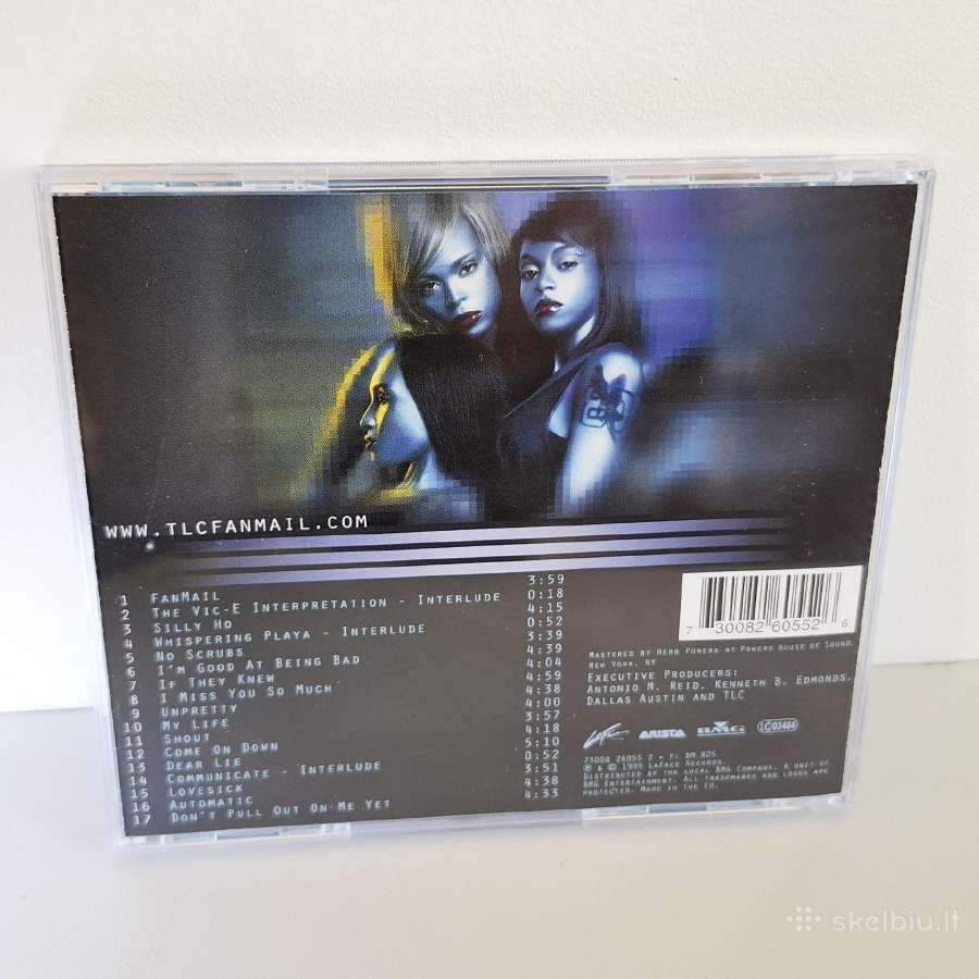 Tlc - Fanmail (CD, Albumas) - nuotraukos Nr. 2