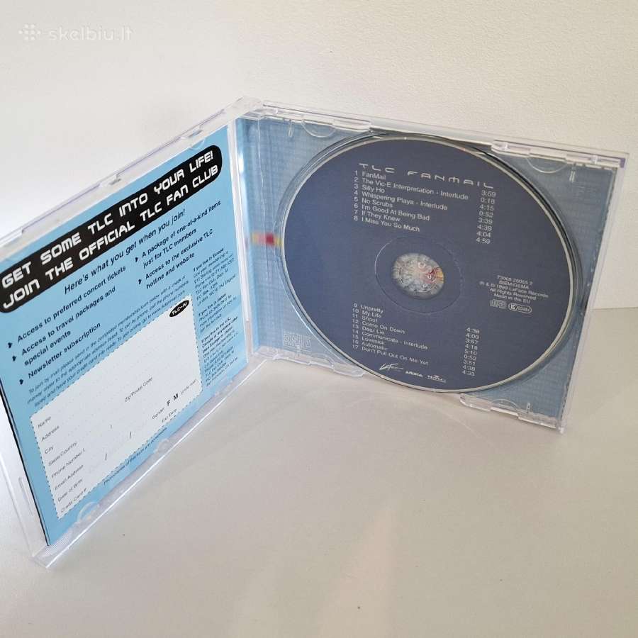Tlc - Fanmail (CD, Albumas) - nuotraukos Nr. 3