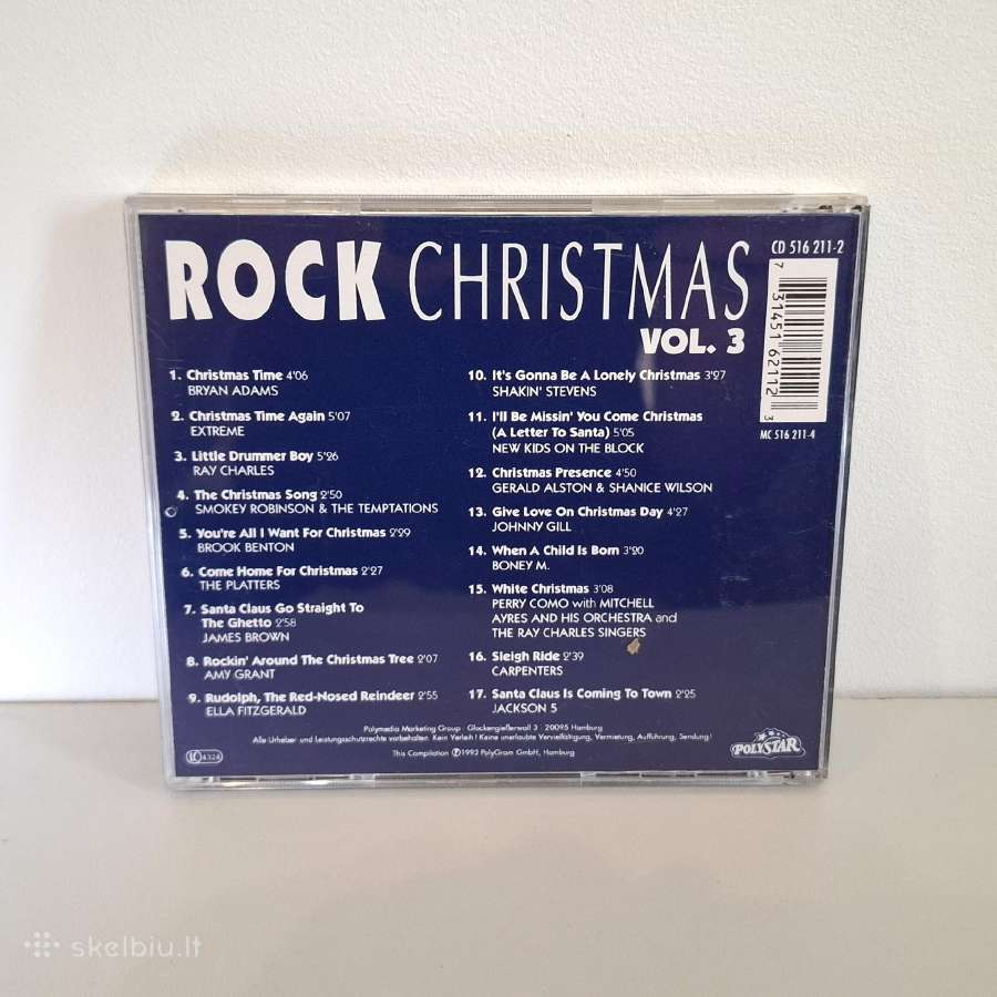 Rock Christmas Vol.3 (CD, rinkinys) - nuotraukos Nr. 2