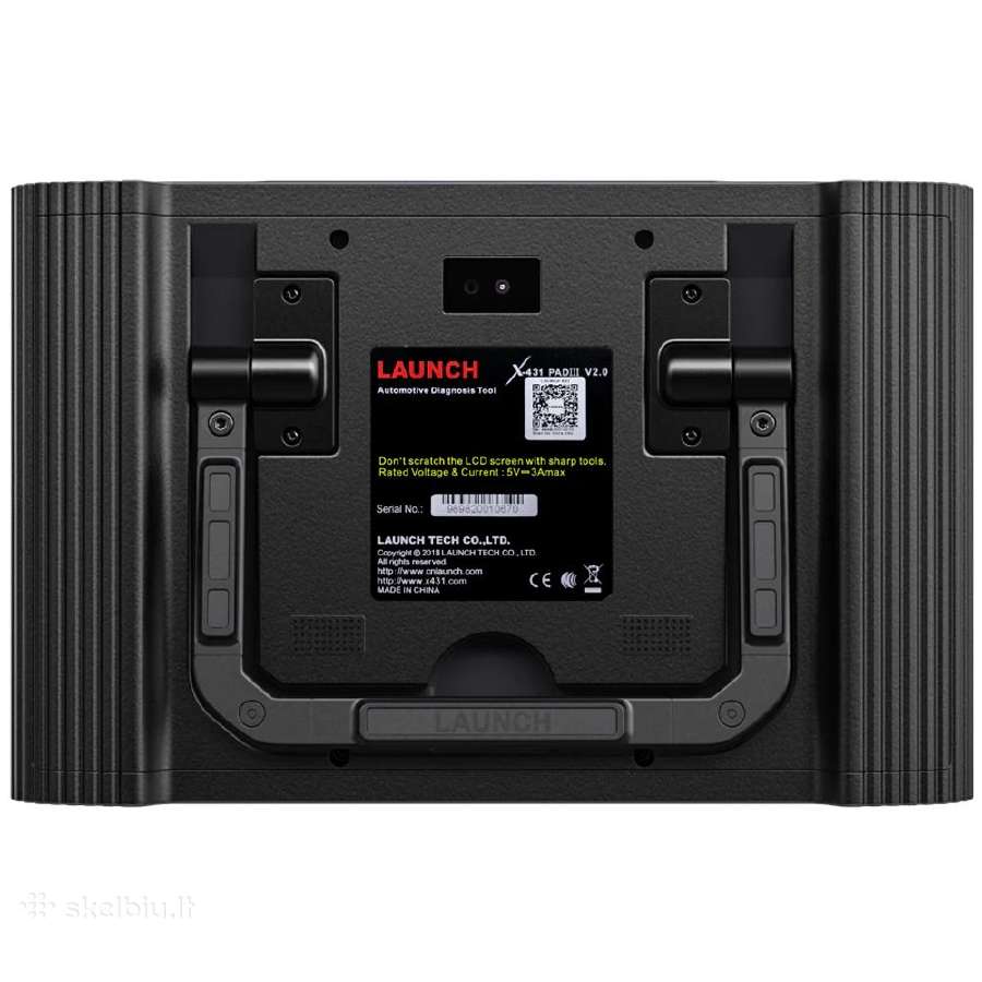 Launch X431 Pad III diagnostika profesionali - nuotraukos Nr. 5