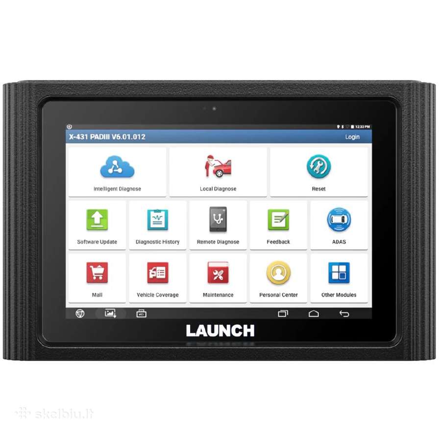 Launch X431 Pad III diagnostika profesionali - nuotraukos Nr. 6