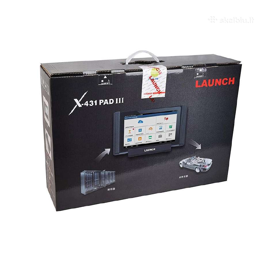 Launch X431 Pad III diagnostika profesionali