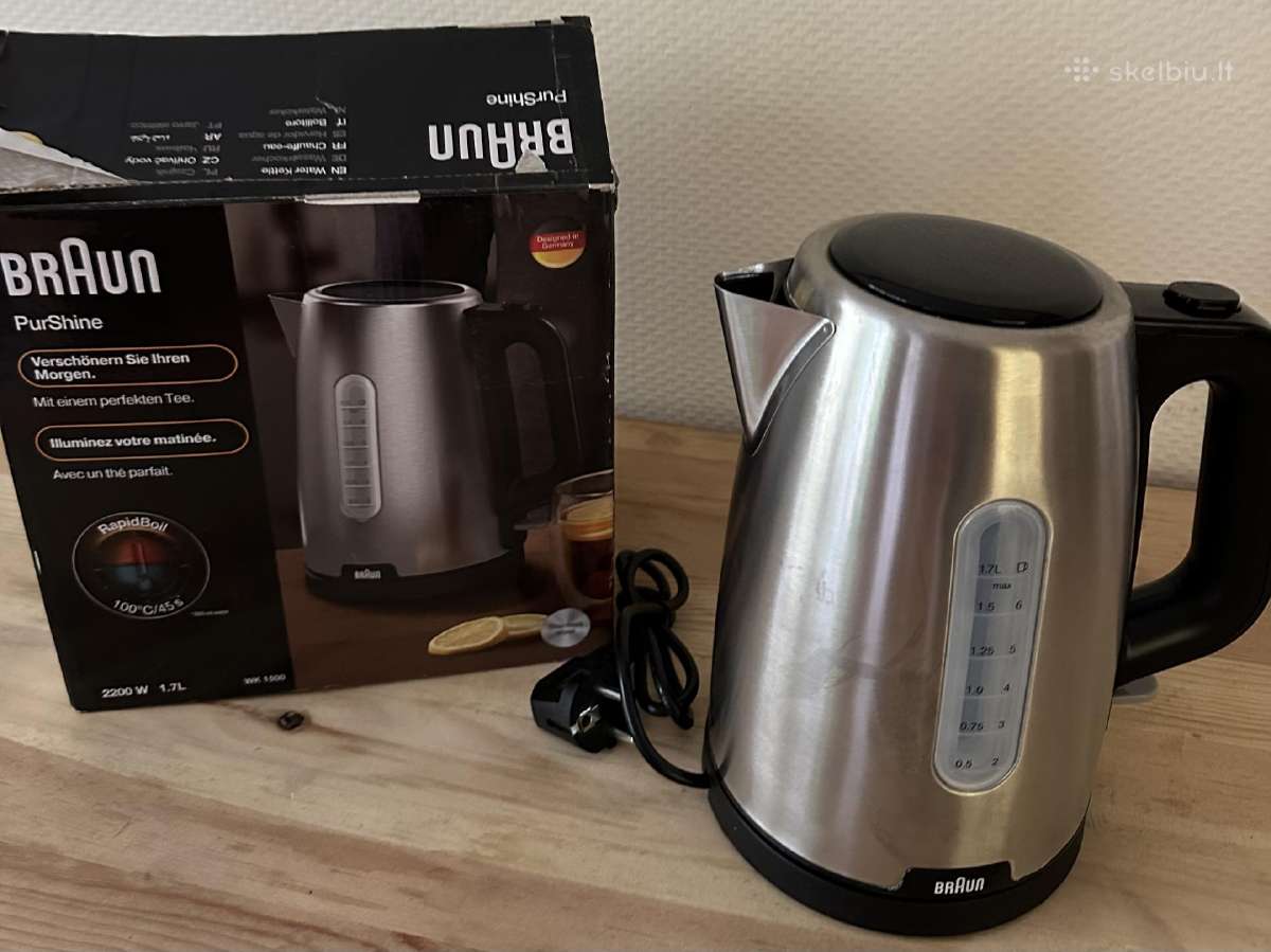 Virdulys Braun Wk1500bk