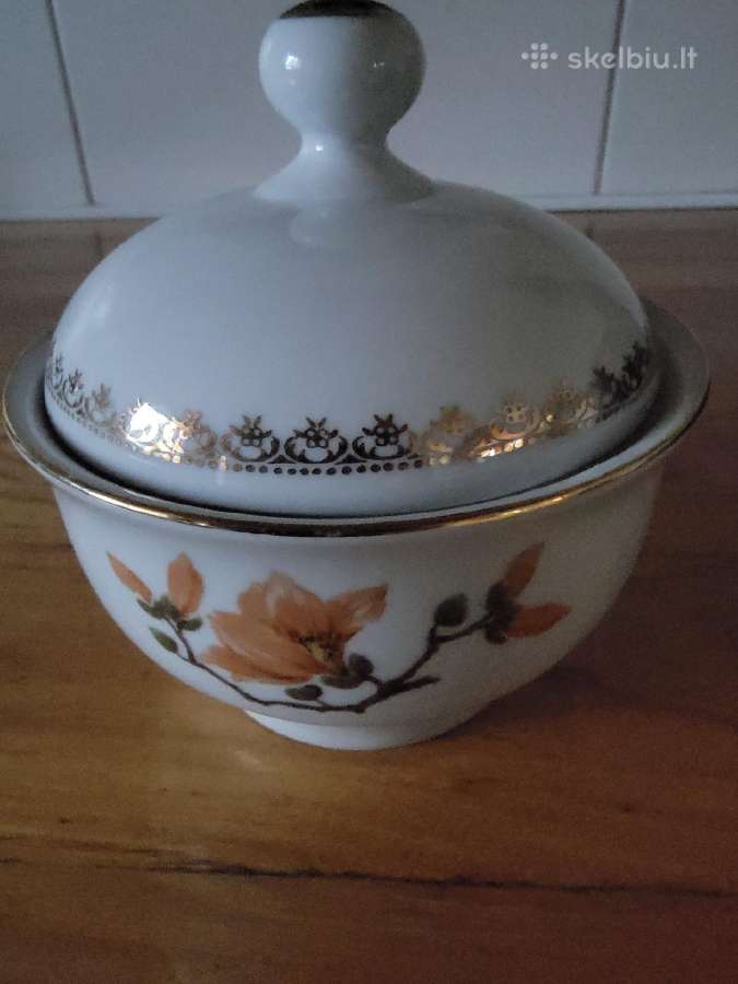 Vokiška porcelianinė cukrinė - nuotraukos Nr. 6