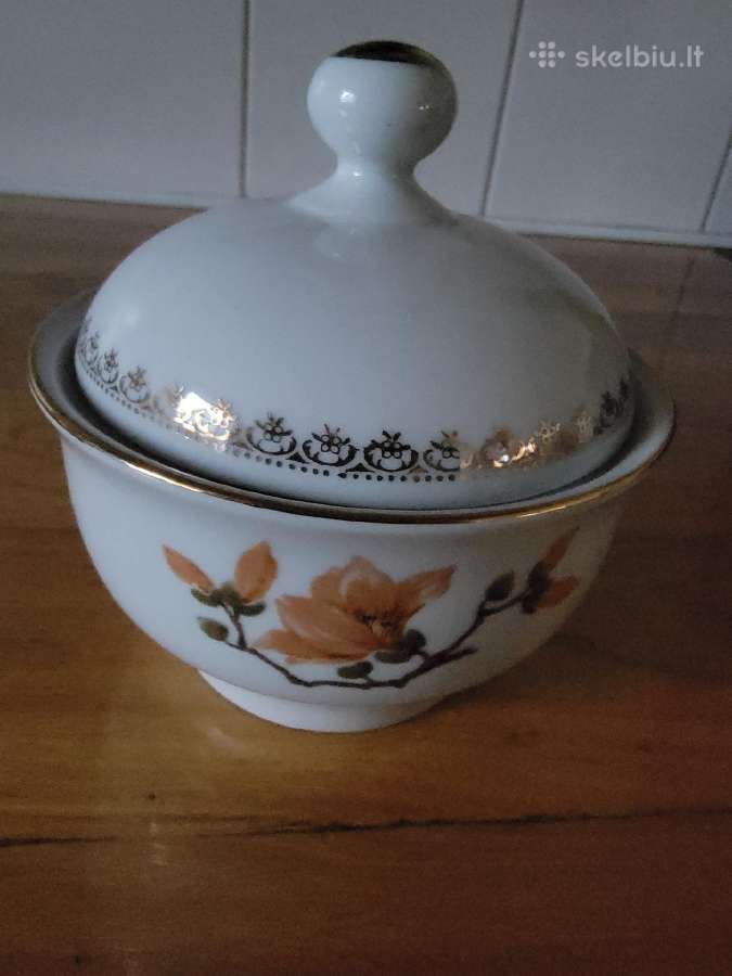 Vokiška porcelianinė cukrinė - nuotraukos Nr. 7