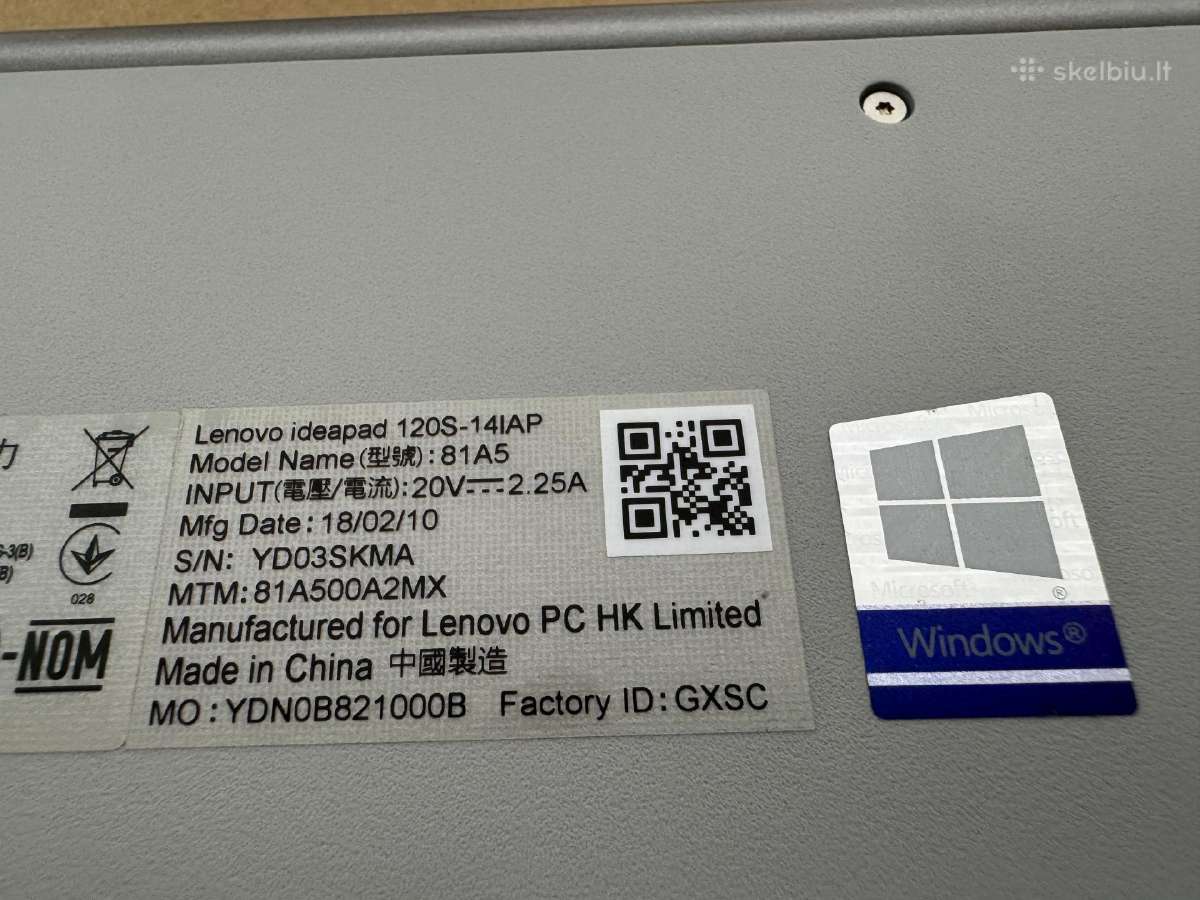 Lenovo 120s - nuotraukos Nr. 4