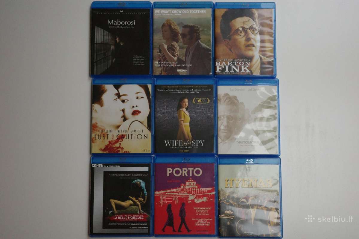Blu ray diskai filmai
