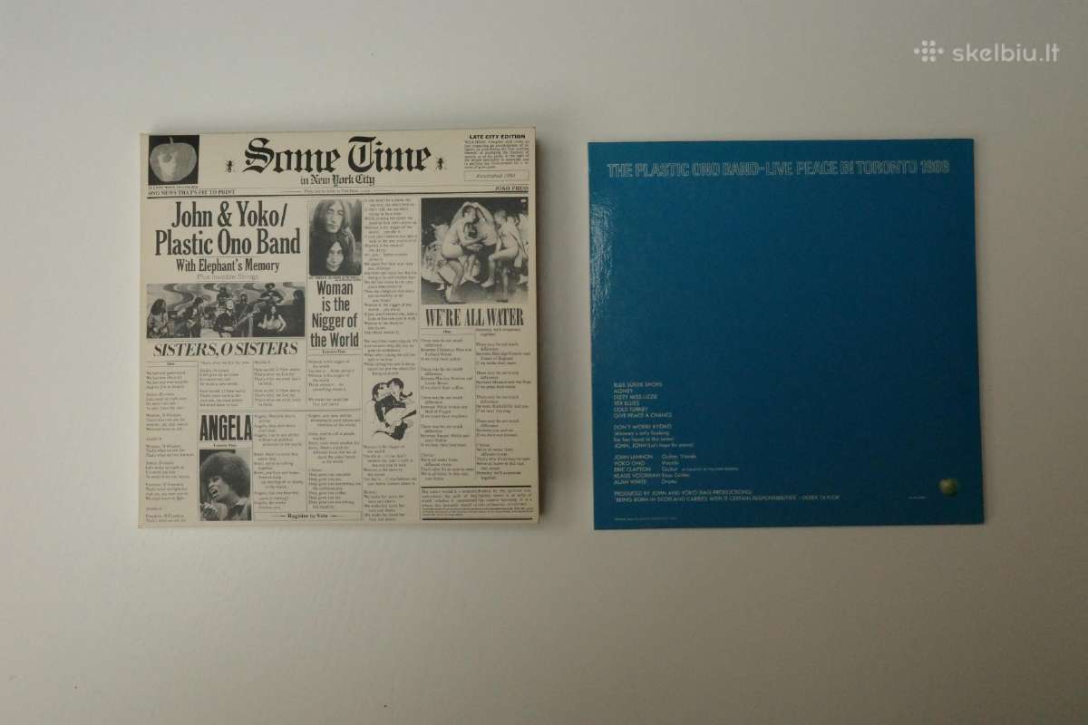 John Lenon Plastic Ono Band CD