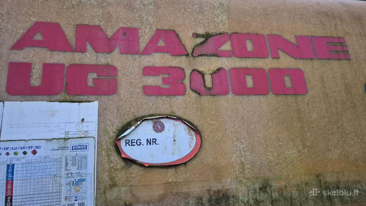 Purkštuvas Amazone Ug 3000 Power 24 m - nuotraukos Nr. 2