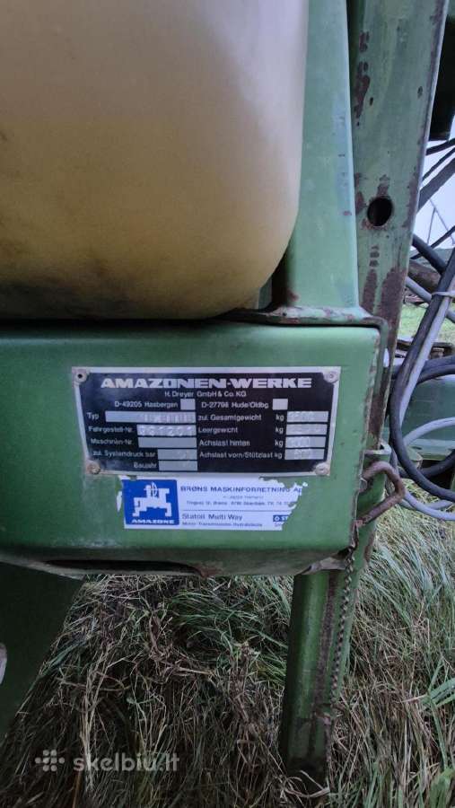 Purkštuvas Amazone Ug 3000 Power 24 m - nuotraukos Nr. 6