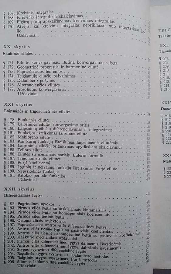 Trumpas aukštosios matematikos kursas - nuotraukos Nr. 8