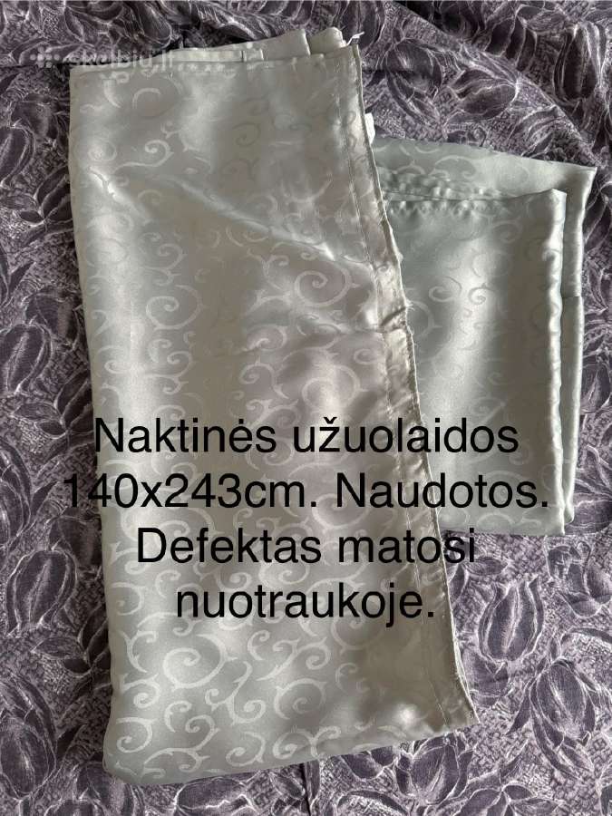 Parduodu naktines užuolaidas - nuotraukos Nr. 3