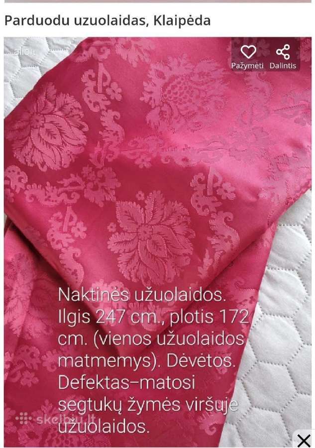Parduodu naktines užuolaidas - nuotraukos Nr. 7