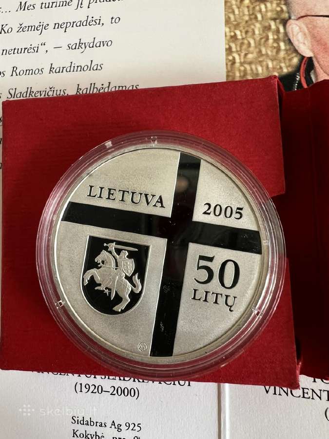 2005 m. 50 Litu - Sladkevicius- - nuotraukos Nr. 4