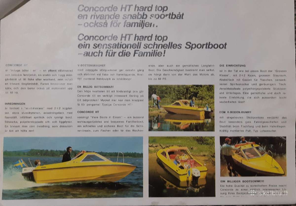 Pramoginis motorinis kateris Marieholm Concorde H - nuotraukos Nr. 32