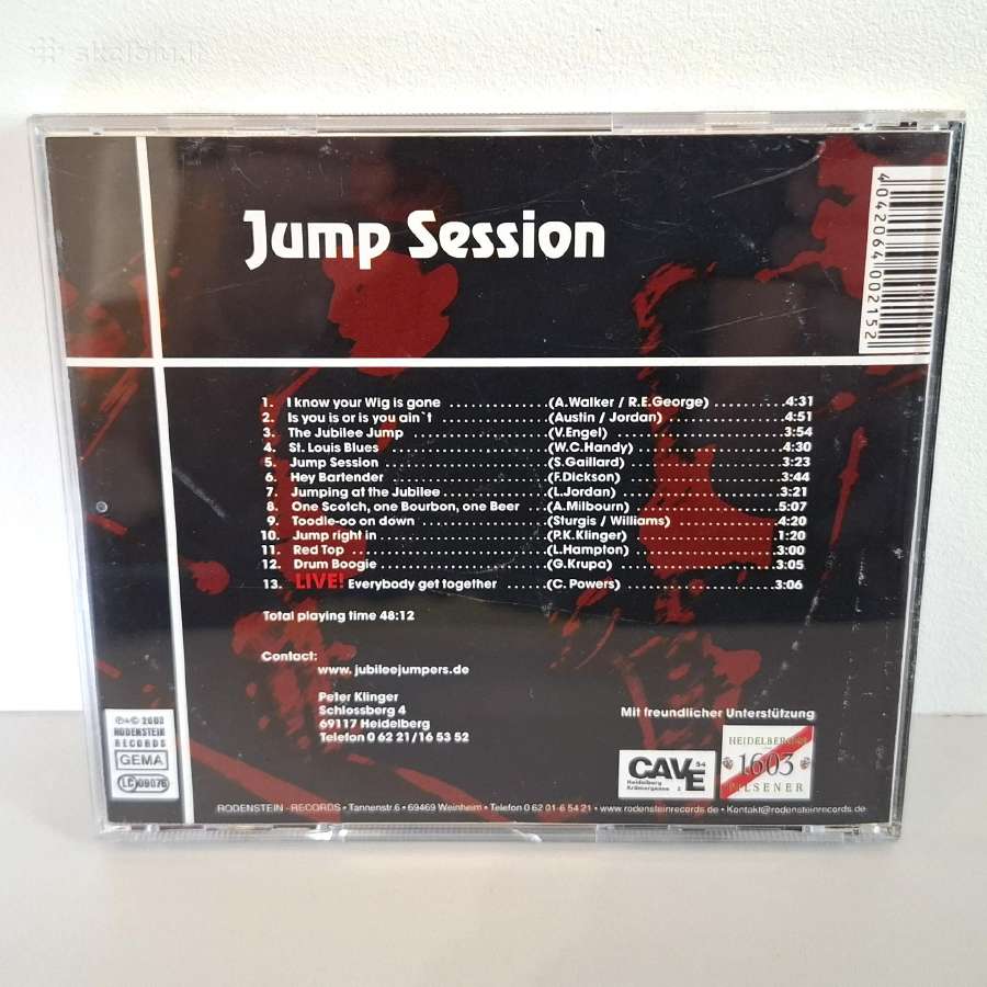 Jubilee Jumpers - Jump Session (CD) - nuotraukos Nr. 2