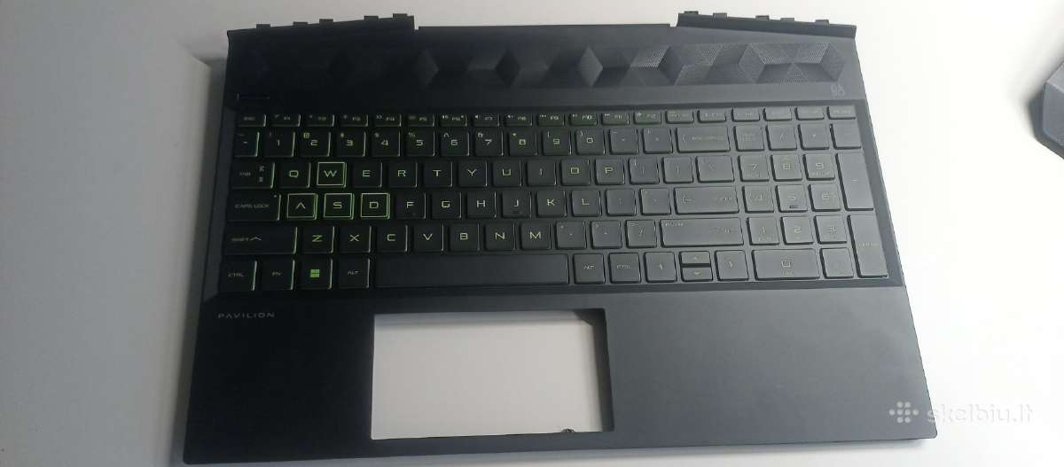 Hp Pavilion Gaming 15 klaviatūra