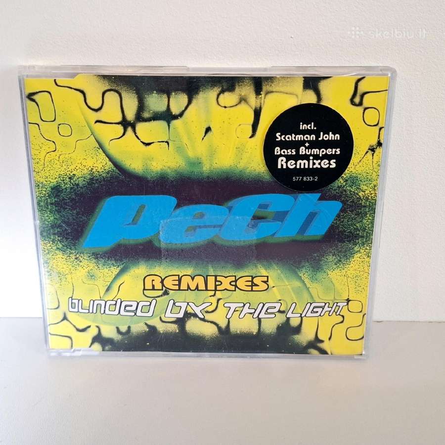 Pech - Blinded By The Light Remixes (CD, singlas)