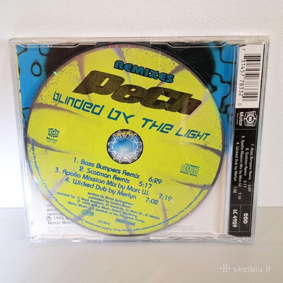 Pech - Blinded By The Light Remixes (CD, singlas) - nuotraukos Nr. 2