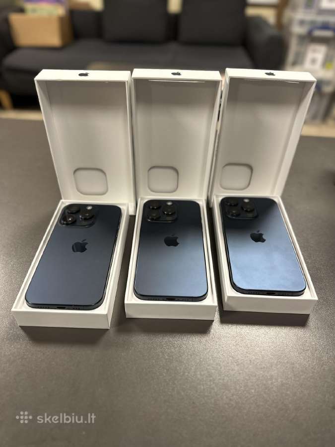 Puikios būklės iPhone 15 Pro 128gb/256gb su garant - nuotraukos Nr. 4