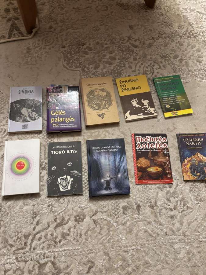 Parduodamos geros knygos - nuotraukos Nr. 2