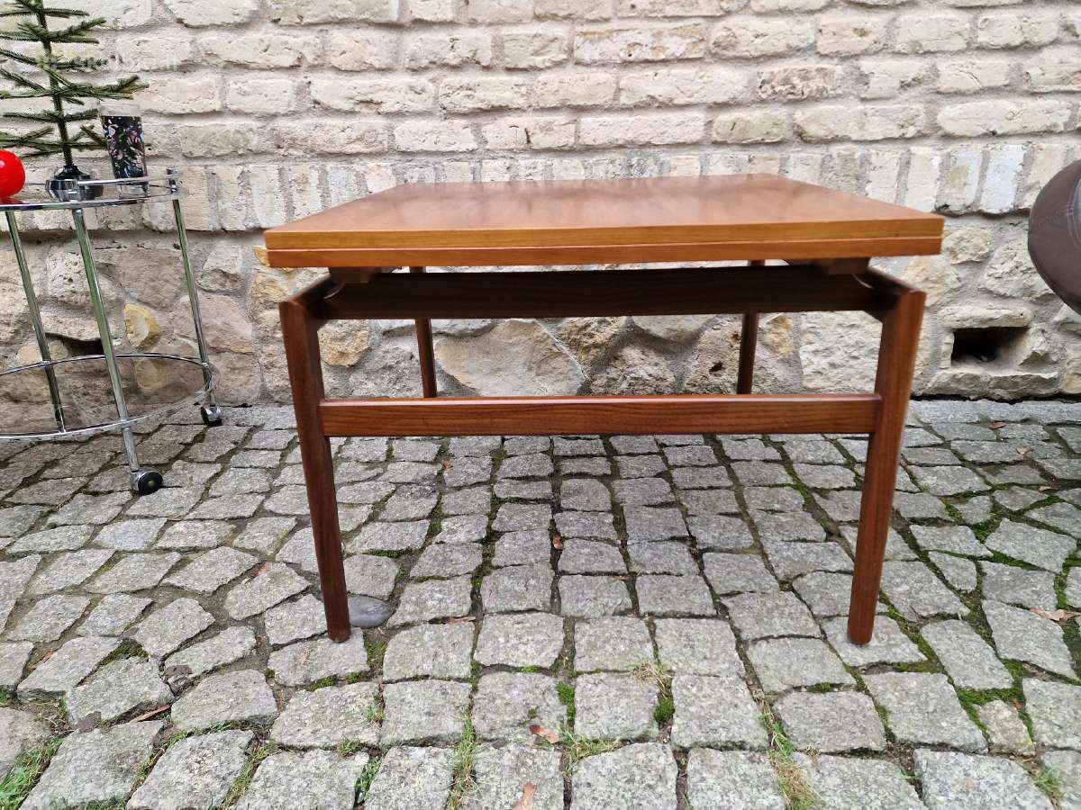Vintažinis mid century tikmedžio kavos staliukas - nuotraukos Nr. 17
