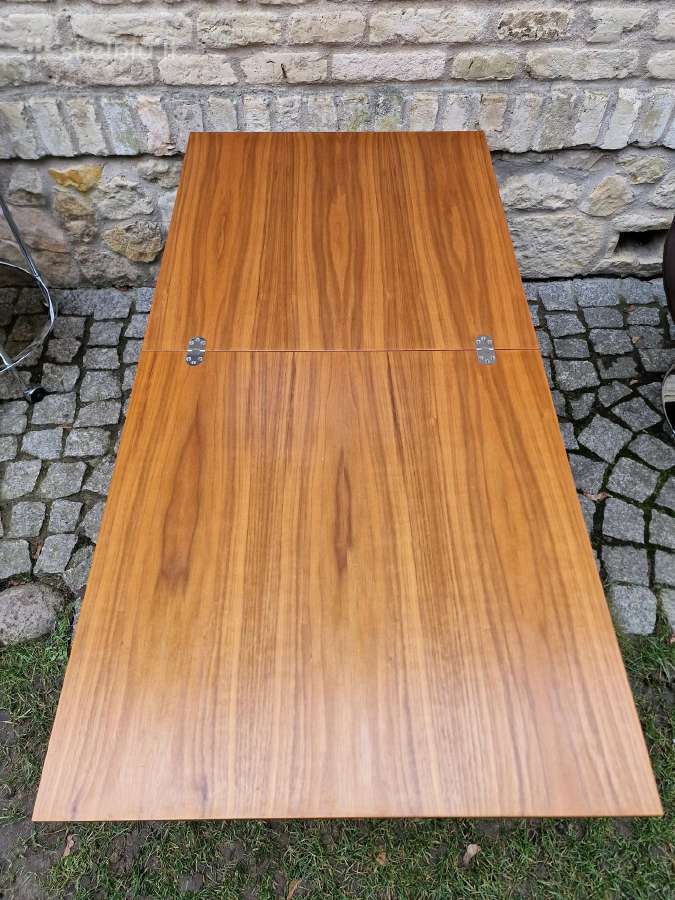 Vintažinis mid century tikmedžio kavos staliukas - nuotraukos Nr. 33