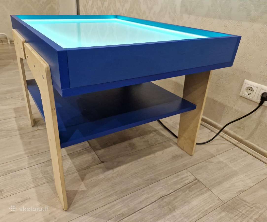 Parduodamas naujas šviesos stalas su LED atšvietim - nuotraukos Nr. 4