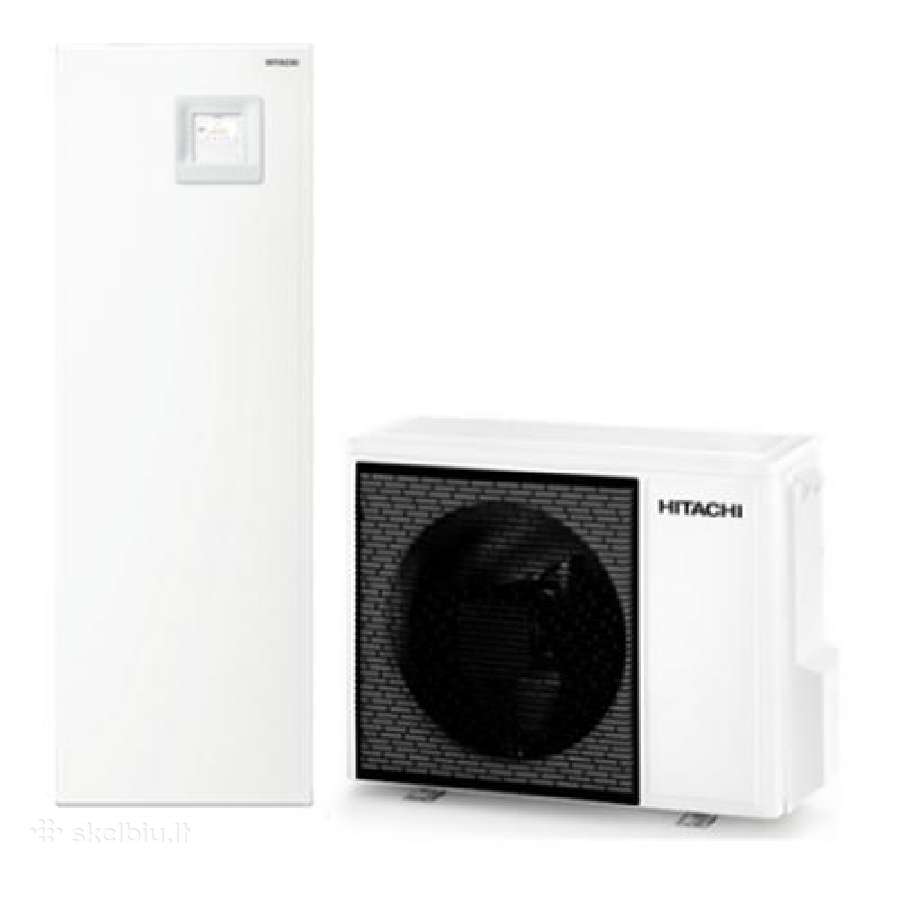 Šil.siurblys oras-vanduo Hitachi Yutaki Airh2o 600
