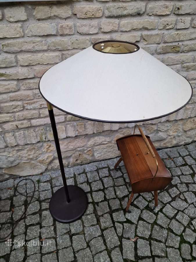 Vintažinis mid century žalvarinis toršeras
