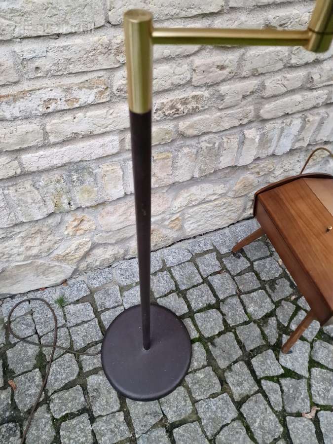 Vintažinis mid century žalvarinis toršeras - nuotraukos Nr. 3