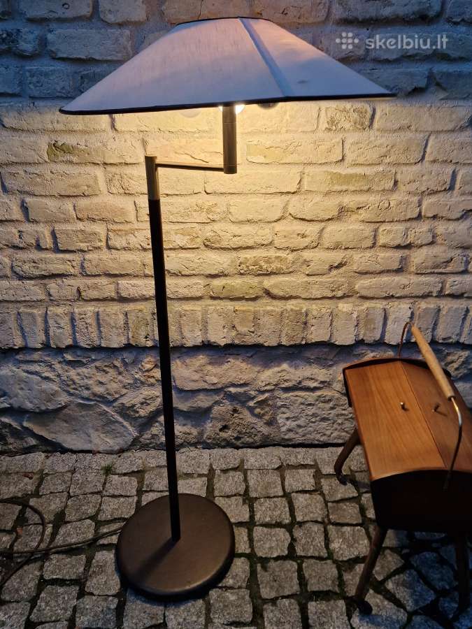 Vintažinis mid century žalvarinis toršeras - nuotraukos Nr. 9