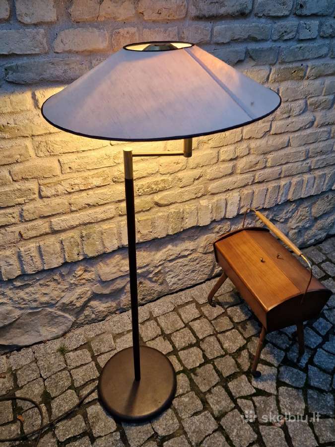 Vintažinis mid century žalvarinis toršeras - nuotraukos Nr. 11