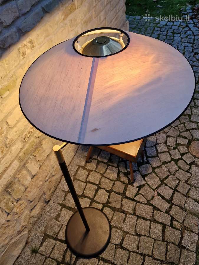 Vintažinis mid century žalvarinis toršeras - nuotraukos Nr. 21