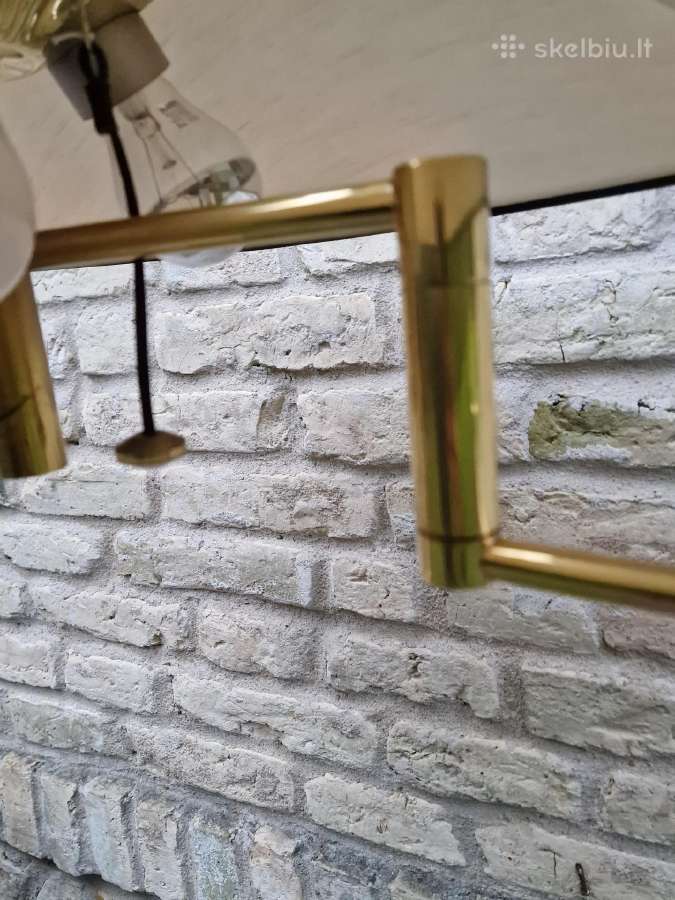 Vintažinis mid century žalvarinis toršeras - nuotraukos Nr. 29