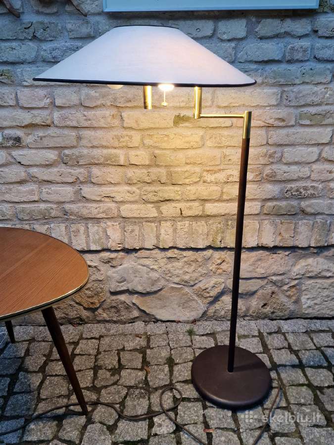 Vintažinis mid century žalvarinis toršeras - nuotraukos Nr. 30