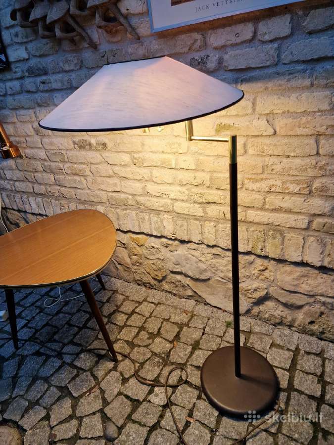 Vintažinis mid century žalvarinis toršeras - nuotraukos Nr. 32