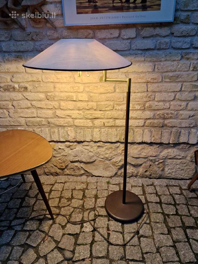 Vintažinis mid century žalvarinis toršeras - nuotraukos Nr. 38