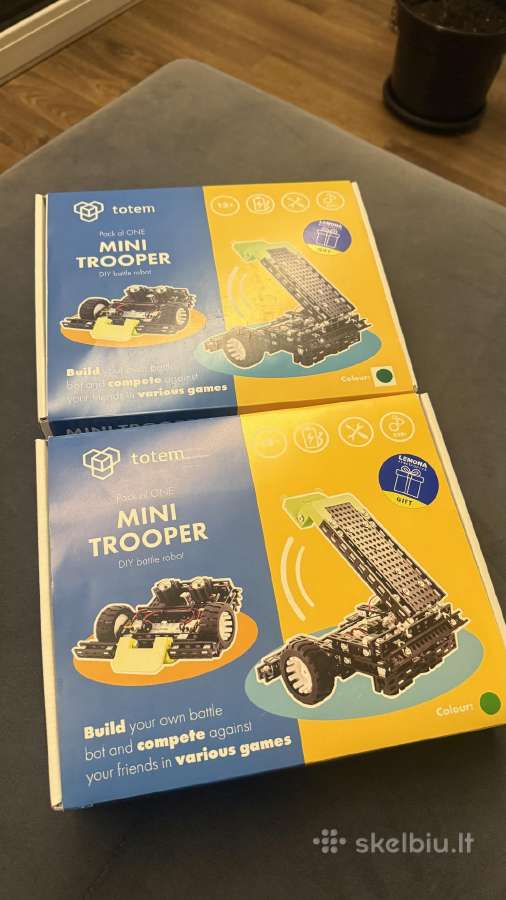 Totem Mini Trooper Diy battle robot - nuotraukos Nr. 2