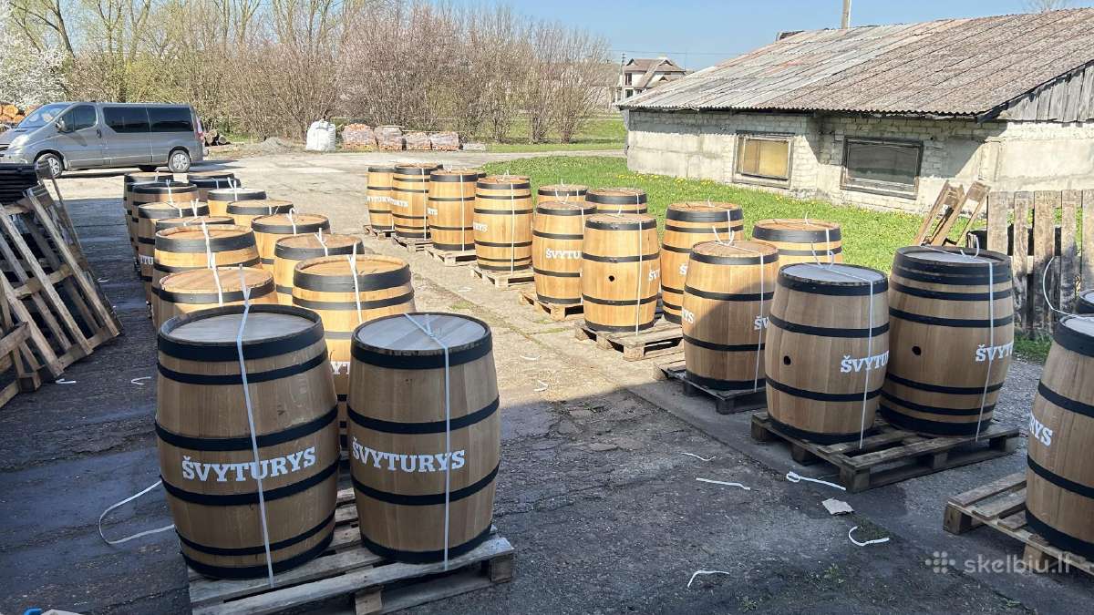Medines statines, medinė statinė, ąžuolinė bačka - nuotraukos Nr. 17