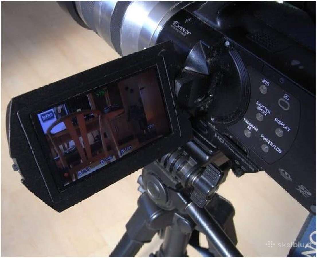 Sony Nex-vg20e HD Handycam - nuotraukos Nr. 3